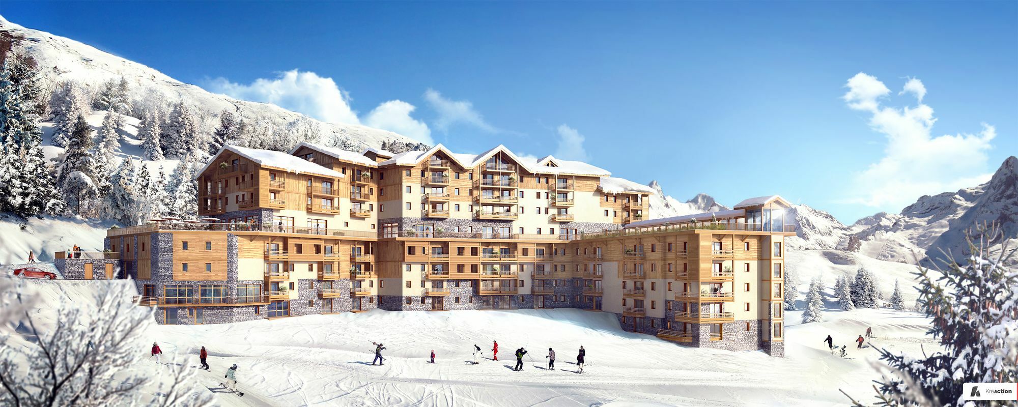 Residence Club Mmv Le Coeur Des Loges 圣马丁德贝尔维尔 外观 照片